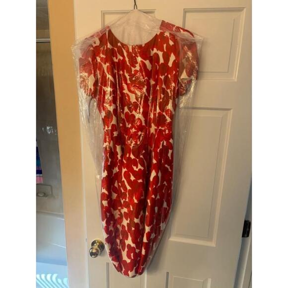 Carolina Herrera Sheath Waist Dress Sz 0 - Picture 7 of 7